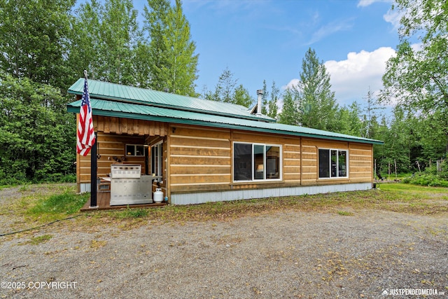 29416 W Deshka Landing Rd, Willow, AK 99688 - view of front of property with a metal roof