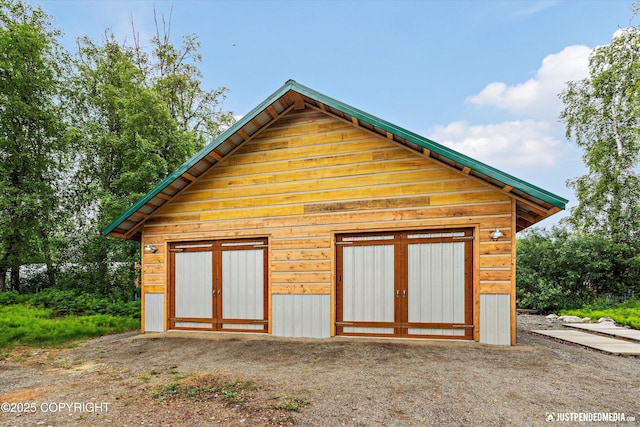 29416 W Deshka Landing Rd, Willow, AK 99688 - view of garage