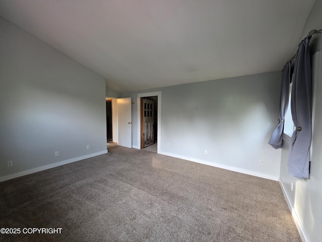 297 Mitkof Hwy, Petersburg, AK 99833 - empty room featuring lofted ceiling and carpet flooring