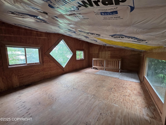 297 Mitkof Hwy, Petersburg, AK 99833 - bonus room featuring wood walls and vaulted ceiling