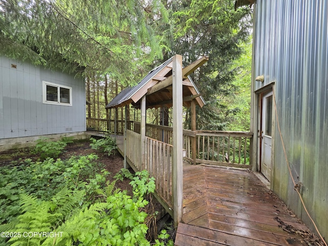 297 Mitkof Hwy, Petersburg, AK 99833 - view of deck
