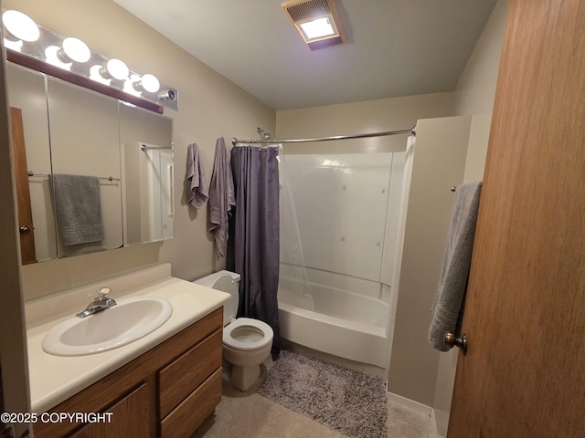 297 Mitkof Hwy, Petersburg, AK 99833 - full bathroom with vanity and shower / tub combo with curtain