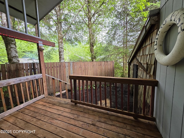 297 Mitkof Hwy, Petersburg, AK 99833 - view of wooden deck