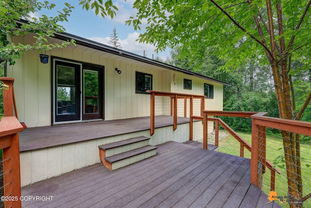 22479 Centurion Dr, Chugiak, AK 99567 - view of deck