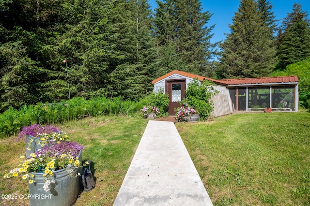 2500 W Highland Dr, Homer, AK 99603 - view of green lawn