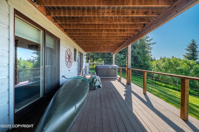 2500 W Highland Dr, Homer, AK 99603 - view of wooden deck