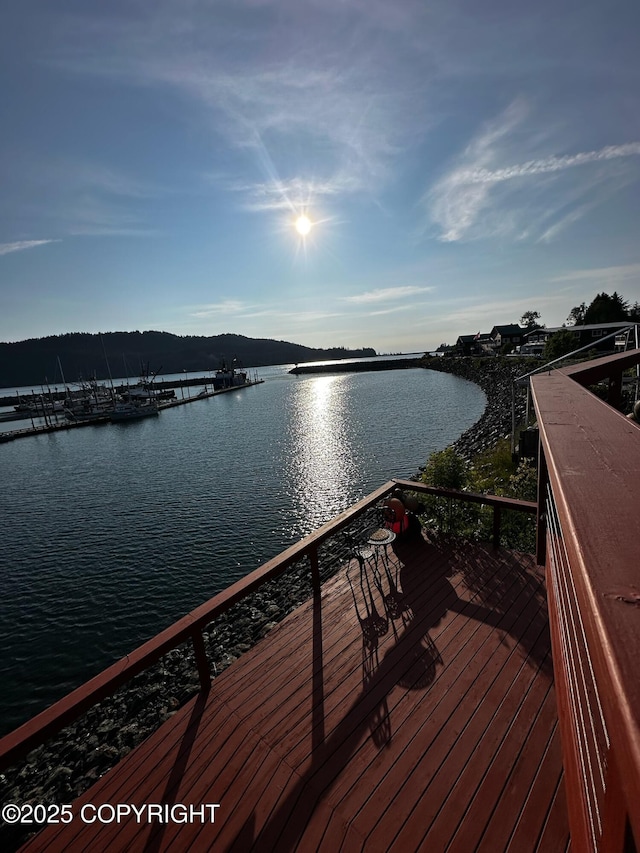 231 Main St, Seldovia, AK 99663 - dock area with a water view
