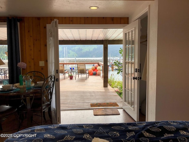 231 Main St, Seldovia, AK 99663 - entryway with wood-type flooring