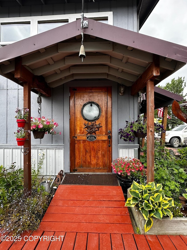 231 Main St, Seldovia, AK 99663 - view of exterior entry