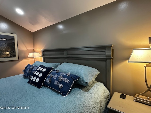 231 Main St, Seldovia, AK 99663 - bedroom with vaulted ceiling