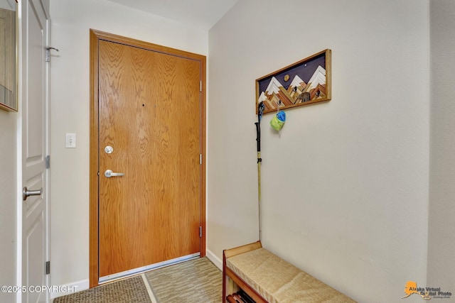 1200 I St Unit 314, Anchorage, AK 99501 - mudroom featuring baseboards