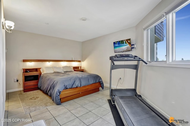1200 I St Unit 314, Anchorage, AK 99501 - bedroom featuring light tile patterned floors and baseboards