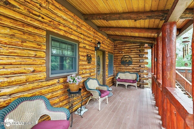 34035 Keystone Dr, Soldotna, AK 99669 - view of porch