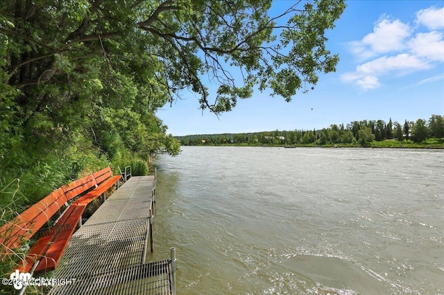 34035 Keystone Dr, Soldotna, AK 99669 - dock with a water view