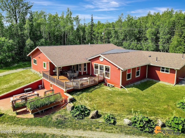 23324 Greatland Dr, Chugiak, AK 99577 - aerial view of property and surrounding area