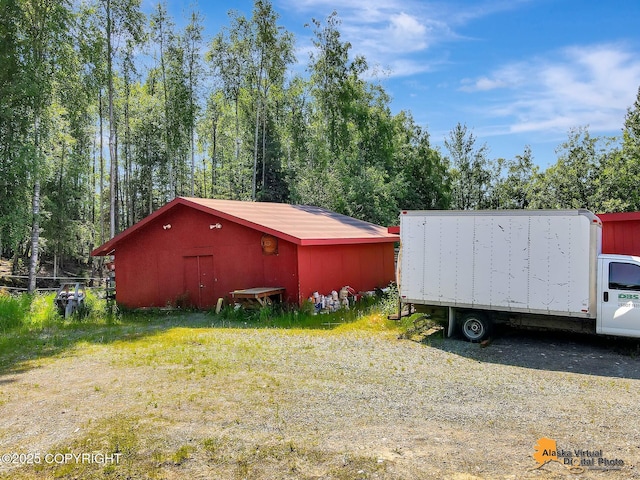 23324 Greatland Dr, Chugiak, AK 99577 - view of outdoor structure
