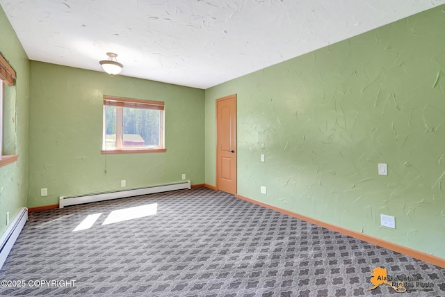 23324 Greatland Dr, Chugiak, AK 99577 - carpeted spare room featuring baseboard heating