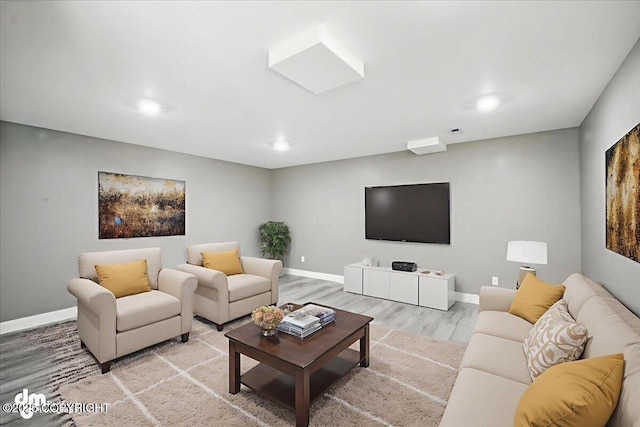 2740 S Rue De La Paix Loop, Wasilla, AK 99623 - living area with light wood-style floors and baseboards