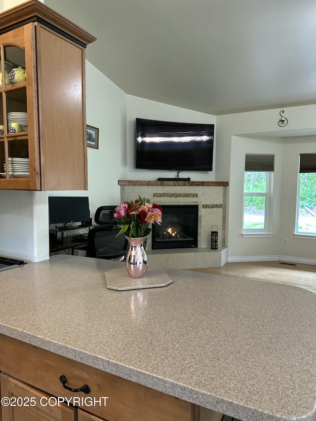 19343 Alma Ave, Chugiak, AK 99567 - living room with a fireplace