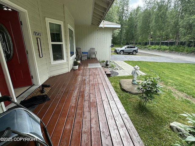 19343 Alma Ave, Chugiak, AK 99567 - porch with a yard