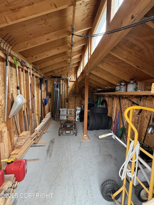 39740 Billikin St, Sterling, AK 99672 - view of unfinished attic