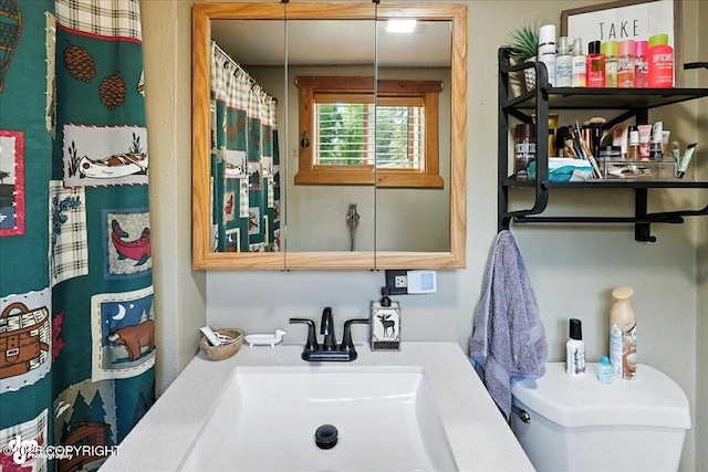 48416 Bernice Lake Rd, Nikiski/North Kenai, AK 99611 - full bath featuring toilet and vanity