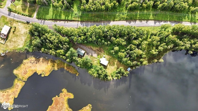 48416 Bernice Lake Rd, Nikiski/North Kenai, AK 99611 - aerial view of property and surrounding area featuring a large body of water