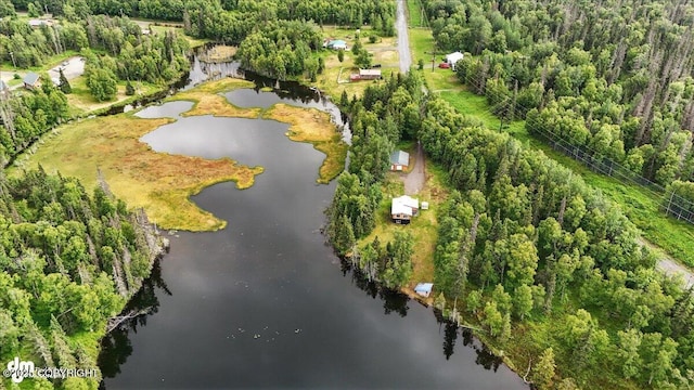48416 Bernice Lake Rd, Nikiski/North Kenai, AK 99611 - aerial view of property's location with a large body of water