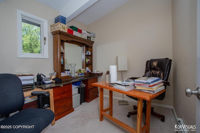 4450 Trapline Dr, Anchorage, AK 99516 - office area with light carpet
