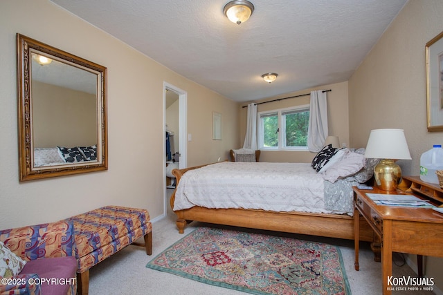 4450 Trapline Dr, Anchorage, AK 99516 - bedroom with carpet flooring and a textured ceiling
