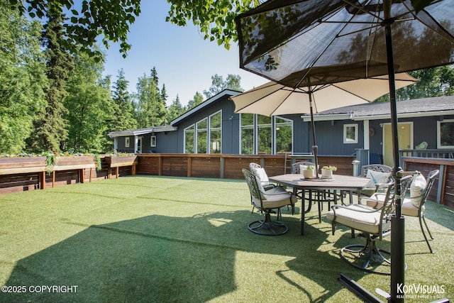 4450 Trapline Dr, Anchorage, AK 99516 - view of yard