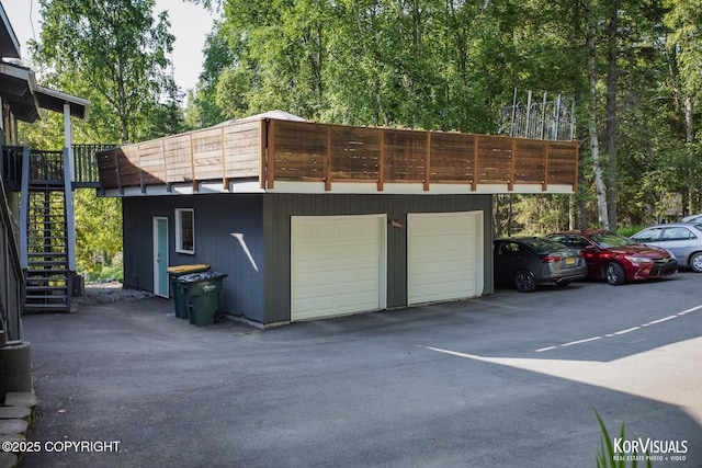 4450 Trapline Dr, Anchorage, AK 99516 - view of garage