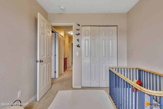 1124 Fred Cir, Anchorage, AK 99515 - bedroom featuring light colored carpet and a closet