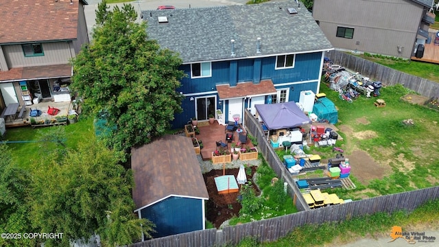 1124 Fred Cir, Anchorage, AK 99515 - aerial view of property and surrounding area
