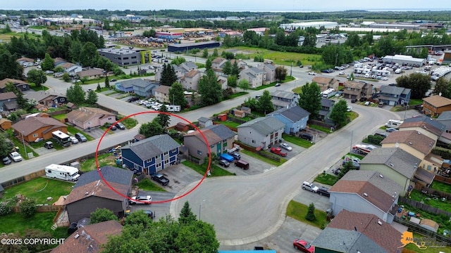 1124 Fred Cir, Anchorage, AK 99515 - aerial view of residential area