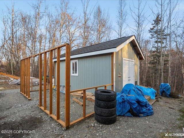 3872 N Charley Dr, Wasilla, AK 99654 - view of outbuilding