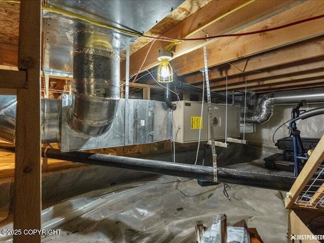 3872 N Charley Dr, Wasilla, AK 99654 - view of unfinished below grade area