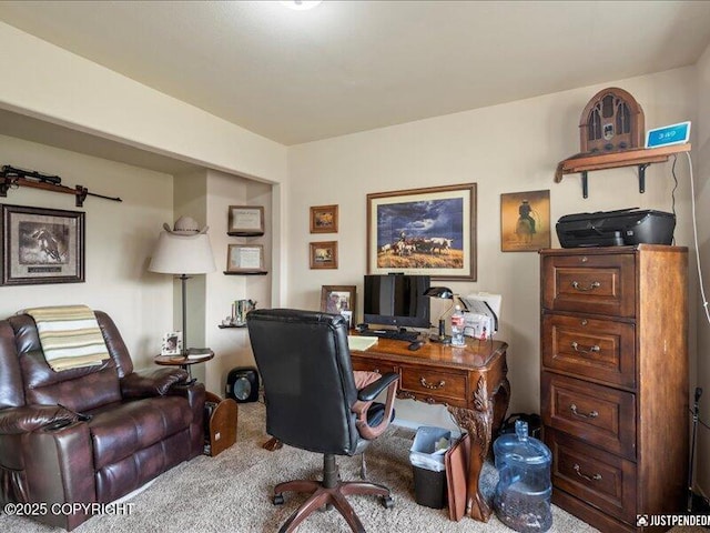 3872 N Charley Dr, Wasilla, AK 99654 - view of carpeted home office