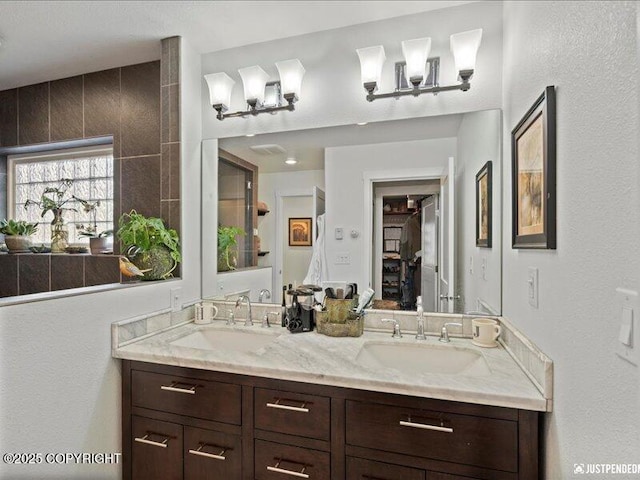 3872 N Charley Dr, Wasilla, AK 99654 - full bathroom with double vanity