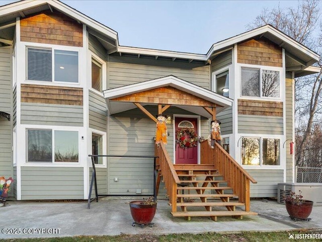 3872 N Charley Dr, Wasilla, AK 99654 - view of front of house featuring a patio area