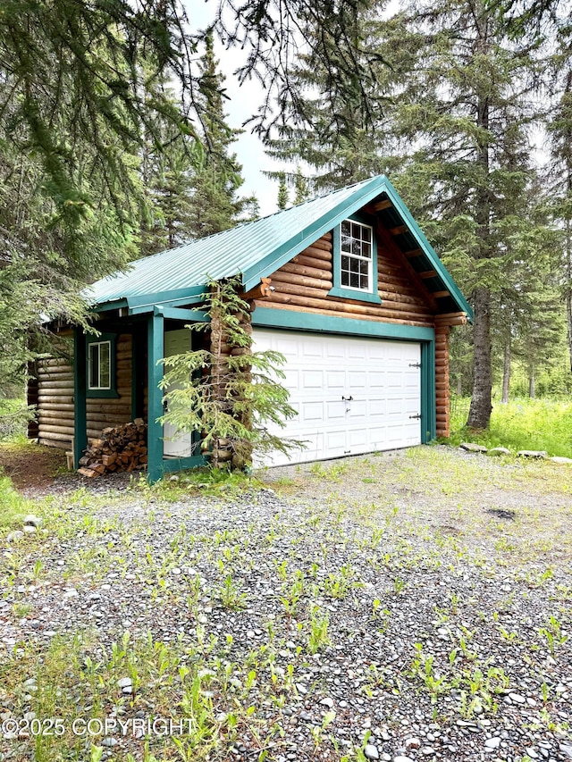 15700 Wild Salmon Way, Ninilchik, AK 99639 - view of detached garage
