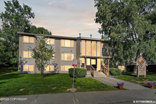 3100 Ward Pl Unit 6, Anchorage, AK 99517 - view of property at dusk