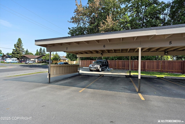3100 Ward Pl Unit 6, Anchorage, AK 99517 - view of covered parking lot
