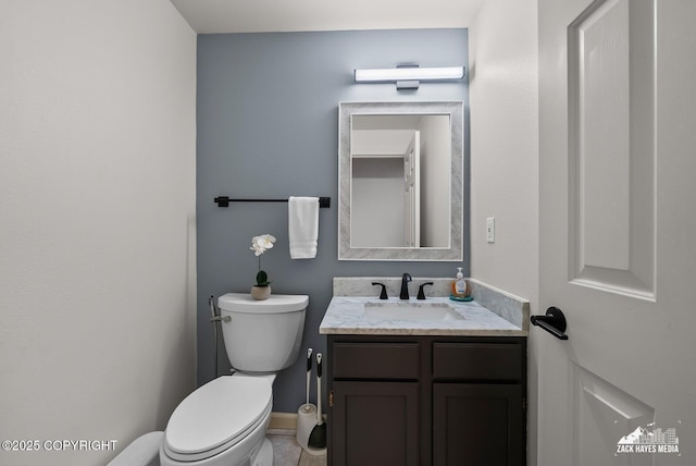 250 Botanical Cir, Anchorage, AK 99515 - half bath featuring toilet and vanity