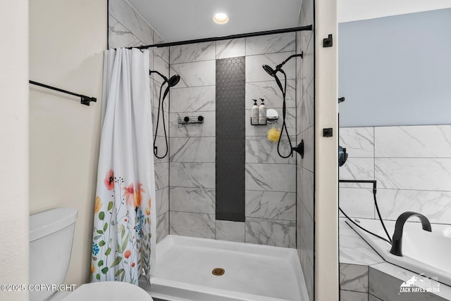 250 Botanical Cir, Anchorage, AK 99515 - bathroom with a stall shower and toilet