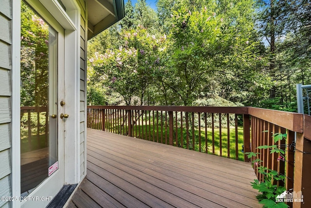 250 Botanical Cir, Anchorage, AK 99515 - view of wooden deck