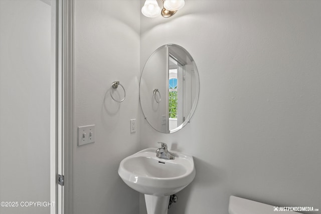 221 Whisper Ridge Cir # A, Anchorage, AK 99504 - half bath with toilet and a sink