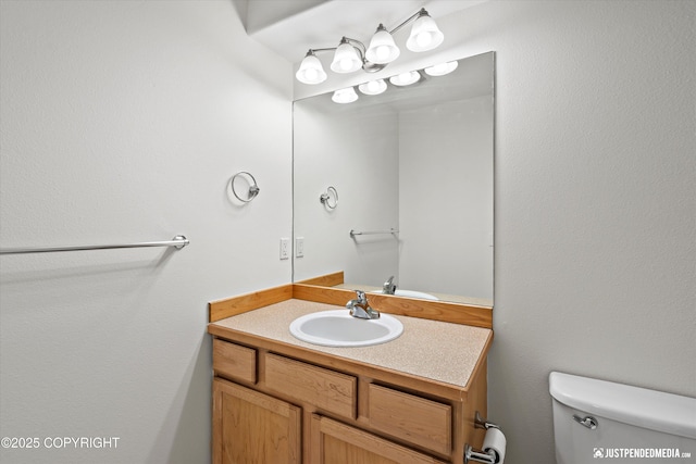 221 Whisper Ridge Cir # A, Anchorage, AK 99504 - bathroom featuring toilet and vanity