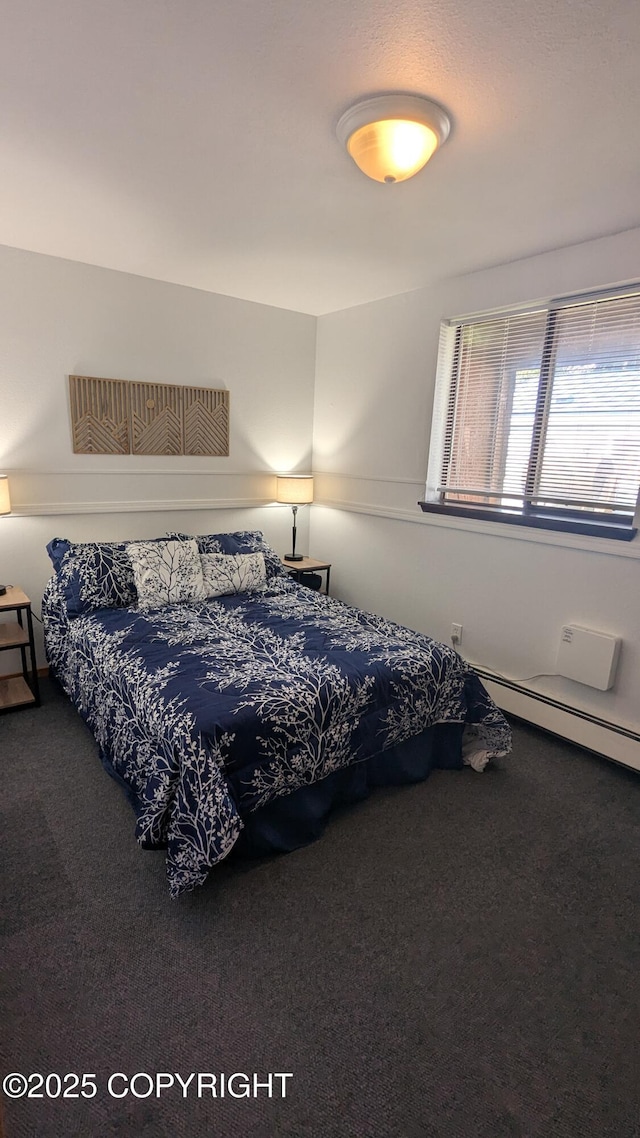 3411 Eagle Ave, Valdez, AK 99686 - carpeted bedroom with baseboard heating