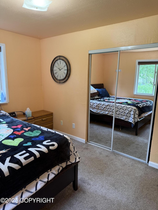 4100 W Peterson Bay Ct, Wasilla, AK 99623 - bedroom featuring carpet and a closet